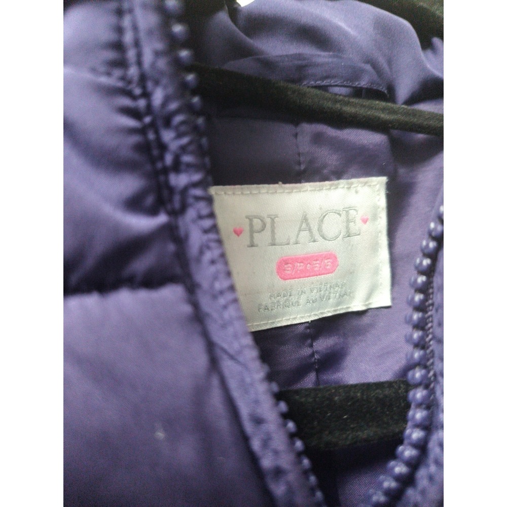 The Children's Place Girls Puffer  Coat Size Small 5/6 - Picture 2 of 6
